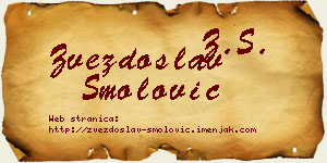 Zvezdoslav Smolović vizit kartica